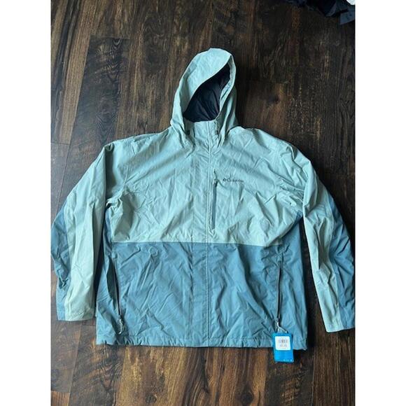 NEW Columbia Hikebound Jacket Niagara/Metal XXL WM6848-350